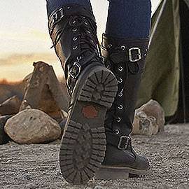 bottes femme harley davidson