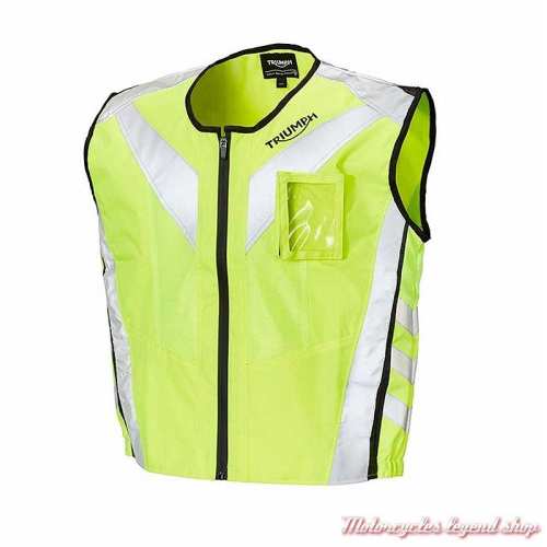 Gilet de sécurité réfléchissant Triumph, jaune, MFNS17324