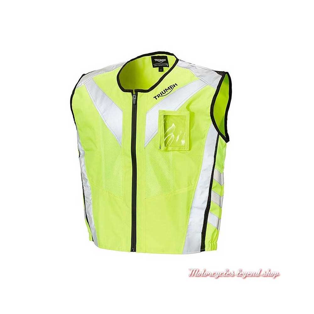 Votre gilet jaune de sécurité pour auto ou moto chez Mon-Blason