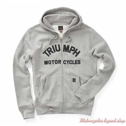 Sweatshirt Lavenham grey homme Triumph