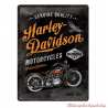 Plaque métal Timeless Harley-Davidson vintage, 23279