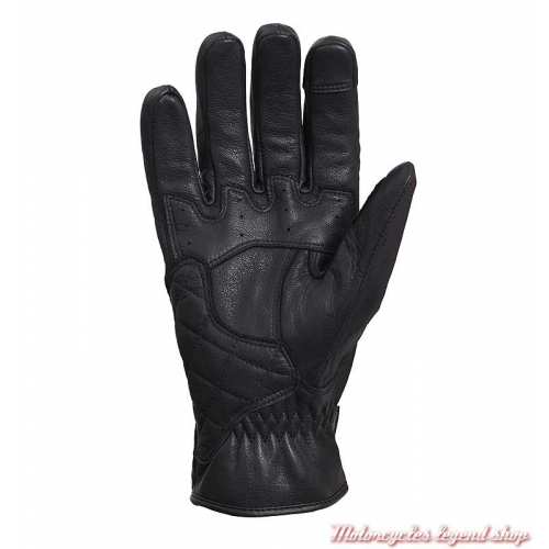 Gants cuir Raven Goretex Triumph, noir, paume, MGVS20117