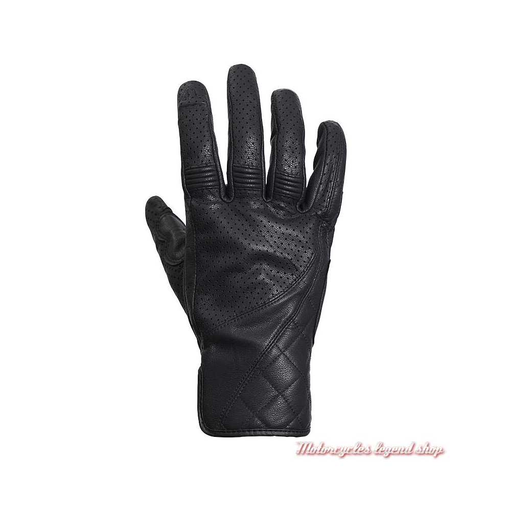 Gants S-LINE Hiver Cuir Etanche LUXE Avec Coque Carbone - Noir - GAN800 -  Promo-Quad