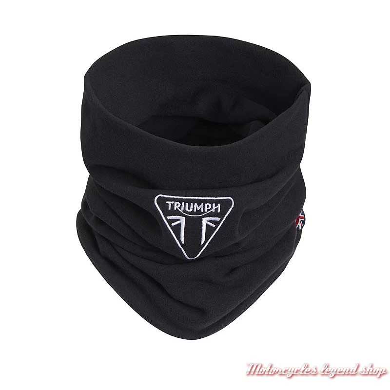 Tour de cou Grip Triumph, noir, logo brodé, polyester, MTUS20301