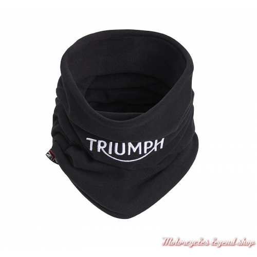 Tour de cou Refill Thermal Triumph, noir, logo brodé, polyester, MTUS20316
