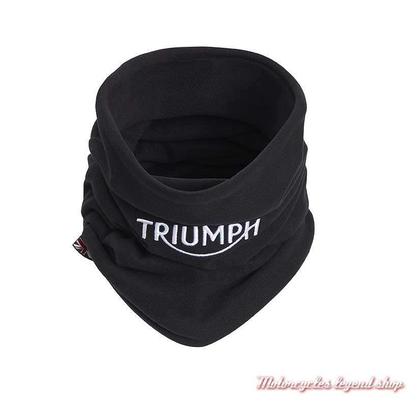 Tour de cou Refill Thermal Triumph, noir, logo brodé, polyester, MTUS20316