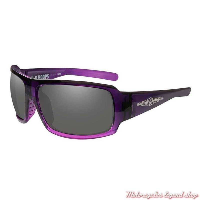 Lunettes solaire Hoops Harley-Davidson femme, purple, HAHPS01