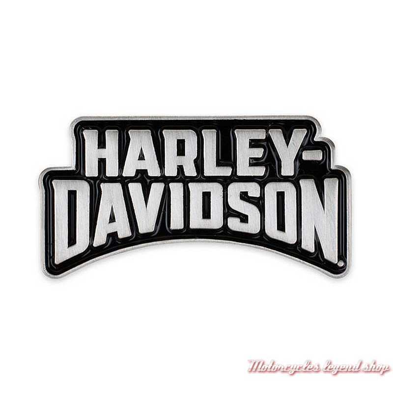 Pin's Insignia Harley-Davidson, métal argenté, P344062