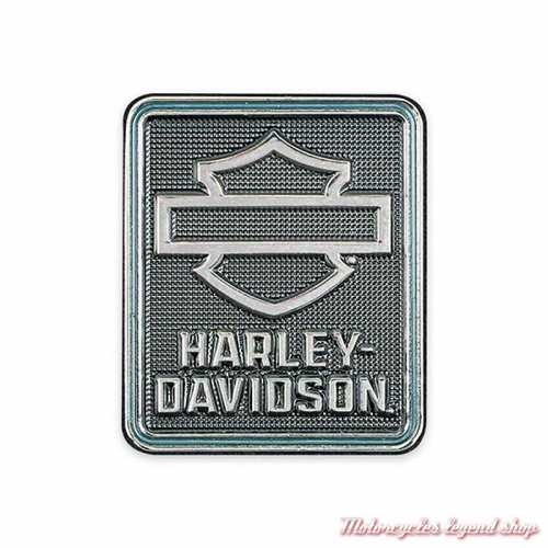 Pin's Insigna Harley-Davidson, metal argent poli, P344302