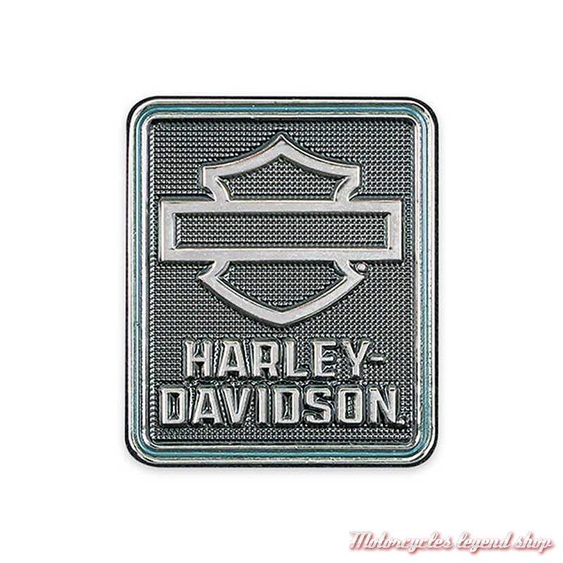 Pin's Insigna Harley-Davidson, metal argent poli, P344302