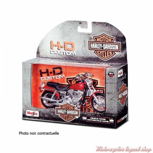 Miniature XL 1200V Seventy-Two bleu Harley-Davidson, Maisto, echelle 1/18, boite