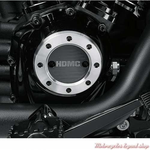 Cache carter de distribution HDMC Harley-Davidson, noir, visuel, 25600145