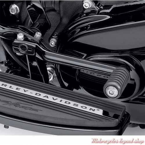 Sélecteur de vitesse de talon Harley-Davidson, Softail, noir, visuel, 33600314