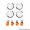 Kit de cabochons de clignotants incolore Harley-Davidson