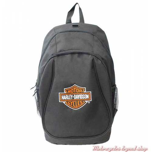 Sac à dos Bar & Shield orange Harley-Davidson, noir, XBP1500-BLACK