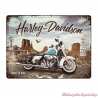 Plaque métal Canyon Harley-Davidson 30 x 40 cm, 23291