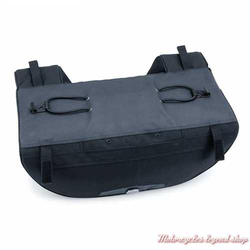 Sac de porte bagage Tour Pak Momentum Kuryakyn, toile noir K5281-2
