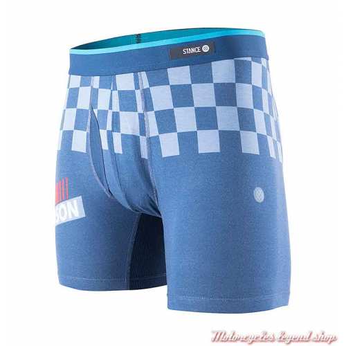 Boxer Speedster Harley-Davidson homme, bleu, damier, M801B19SPE