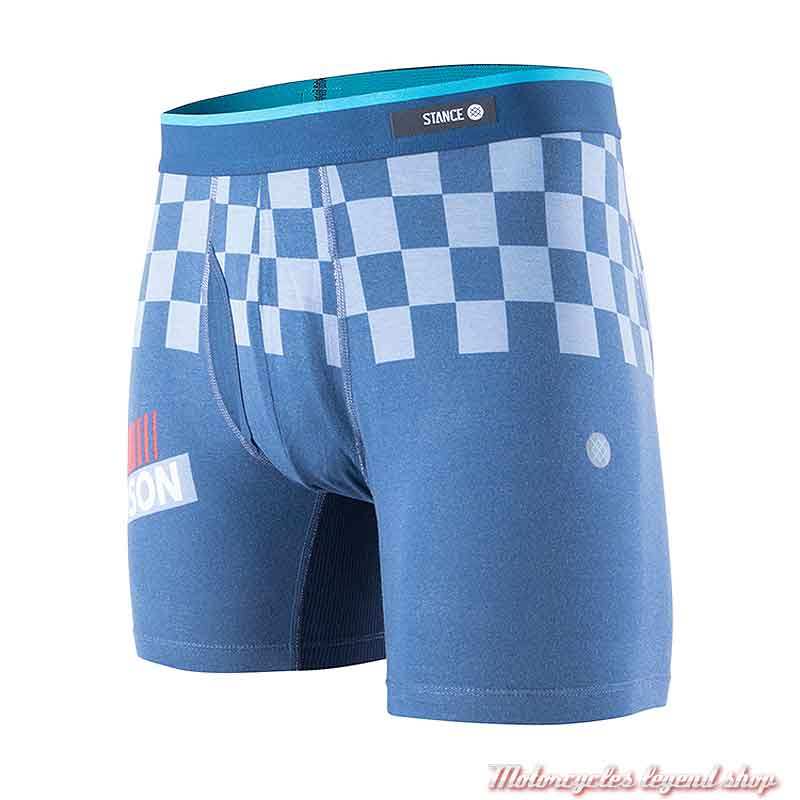 Boxer Speedster Harley-Davidson homme, bleu, damier, M801B19SPE