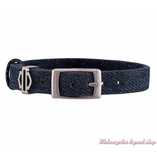 Bracelet Denim bleu Rally Harley-Davidson femme à personnaliser HSB0205