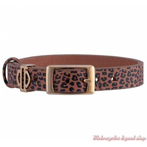 Bracelet Leopard Gold Rally Harley-Davidson femme à personnaliser HSB0213