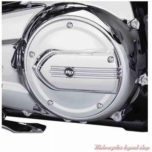Trappe d&#039;embrayage Defiance Harley-Davidson, chromé, visuel, 25700571