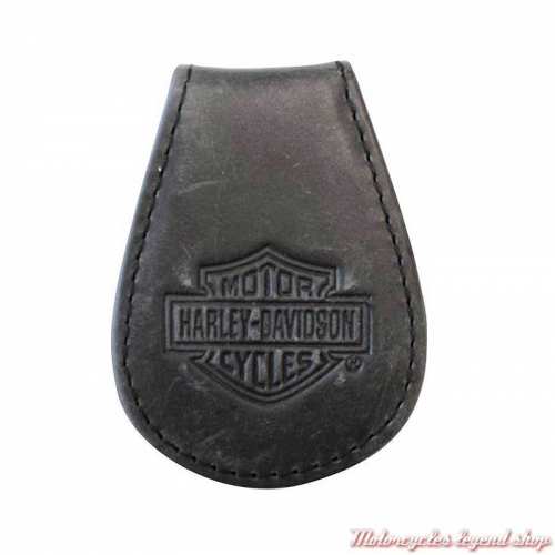 Porte billet cuir gris Bar & Shield Harley-Davidson