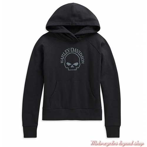 Sweatshirt Skull Harley-Davidson femme