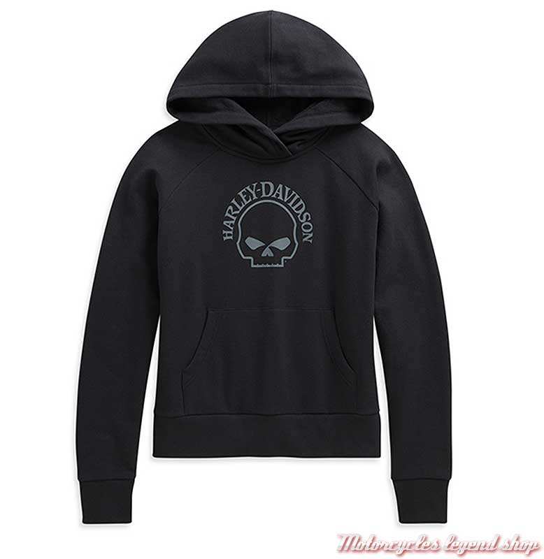 Sweatshirt Skull Harley-Davidson femme - Motorcycles Legend shop