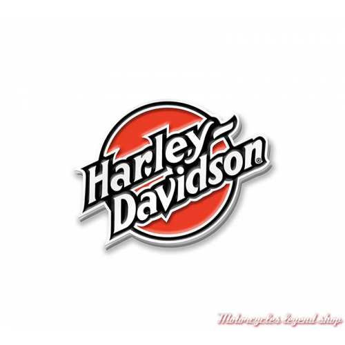 Pin's Color Harley-Davidson, métal et émail orange, 97677-21VX