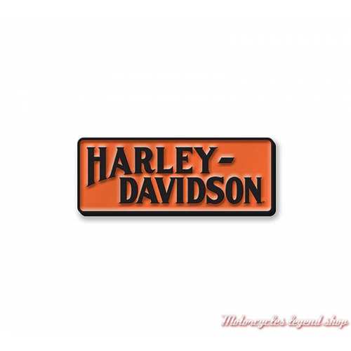 Pin's Racer Tank Harley-Davidson, métal et émail, orange, 97680-21VX