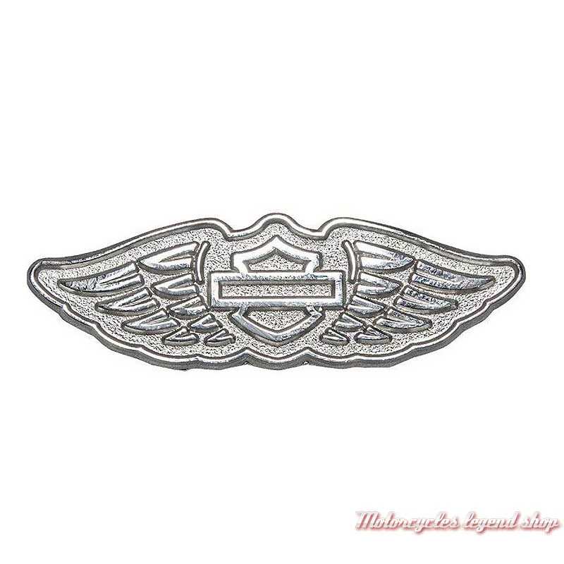 Pin's Winged Script Harley-Davidson femme, argenté, P348064