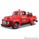 Miniature Pickup Ford F-1 Fire et EL Knucklehead Harley-Davidson