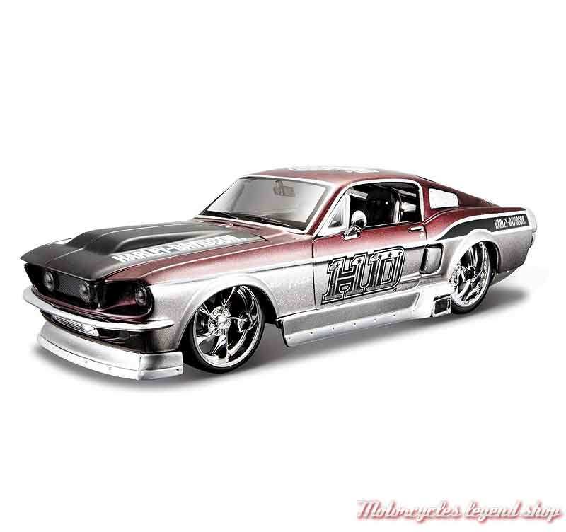 Miniature Ford Mustang GT Harley-Davidson - Motorcycles Legend