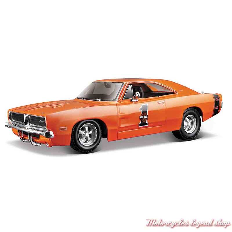 Miniature Dodge Charger Harley-Davidson - Motorcycles Legend shop