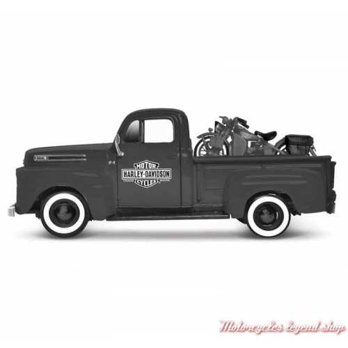 Miniature Pickup Ford F-1 et WLA Flathead Harley-Davidson