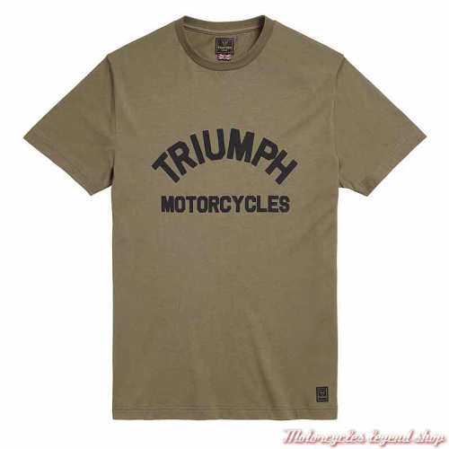 Tee-shirt Burnham Khaki homme Triumph