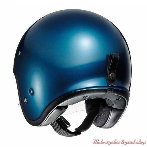 Casque J.O Laguna blue brillant Shoei, vintage, dos