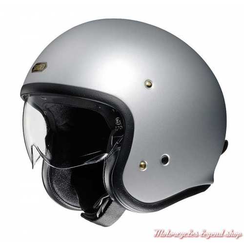 Casque J.O gris argent mat Shoei