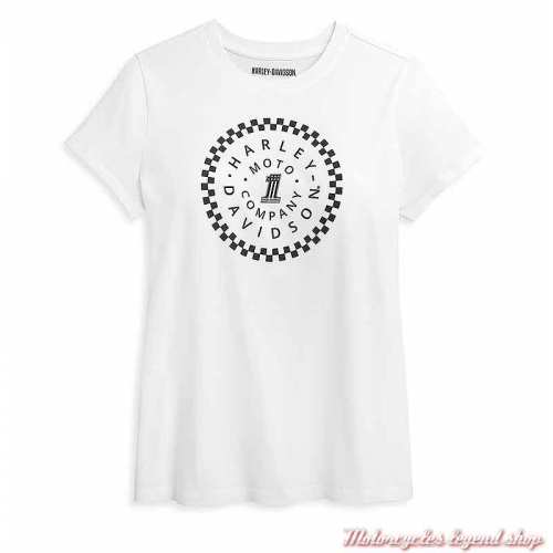 Tee-shirt One Circle Harley-Davidson femme