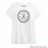 Tee-shirt One Circle Harley-Davidson femme, blanc, coton, manches courtes, 96406-21VW