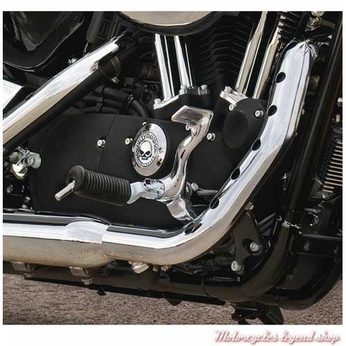 Cache carter de distribution Willie G. Harley-Davidson chrome, modèles XL, XR, visuel, 32972-04A