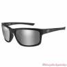 Lunettes solaire Twin black Harley-Davidson noir mat, verres gris silver, HATWN02