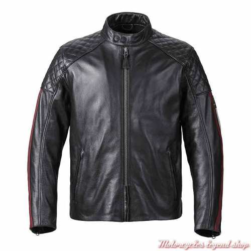 Blouson cuir Braddan Sport Triumph homme