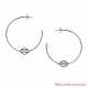 Boucles d'oreilles Medium Bar & Shield Harley-Davidson