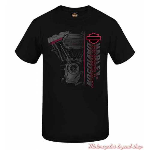 Tee-shirt Side Engine Harley-Davidson homme