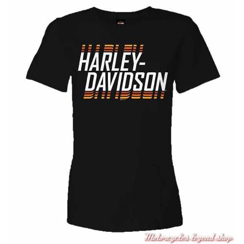 Tee-shirt Super Name Harley-Davidson femme