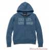 Sweatshirt Harley-Davidson femme bleu, zippé à capuche, 96085-22VW
