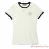 Tee-shirt Racer Harley-Davidson femme, écru, manches courtes, coton, 96117-22VW