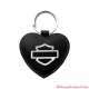 Porte clés cuir Heart Harley-Davidson